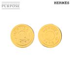 エルメス HERMES セリエ ラウンド型 イヤリング ゴールド アクセサリー Earrings 90282264