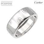 カルティエ Cartier ロゴ #57 リング ラージ LM ハッピーバースデー K18 WG ホワイトゴールド 750 指輪 Logo Happy birthday Ring 90282425