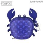 未使用 展示品 ルイ ヴィトン LOUIS VUITTON モノグラム バッグ チャーム クラブ キーホルダー インディゴブルー M02117 90283019