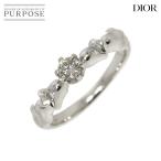 クリスチャン ディオール Christian Dior 6号 リング ダイヤ Pt プラチナ 指輪 Diamond Ring 90283844