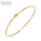 ダイヤ ブレスレット 17.5cm K18 PG ピンクゴールド 750 バングル Diamond Bracelet 90283866