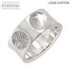 ルイ ヴィトン LOUIS VUITTON プティット バーグ アンプラント #57 ダイヤ リング K18 WG 750 指輪 Ring 90284241