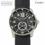 カルティエ Cartier カリブル ドゥ カルティエ ダイバー W7100056 メンズ 腕時計 デイト 自動巻き Calibre de Cartier Diver 90284306