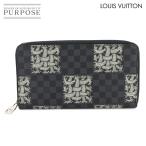 新品同様 ルイ ヴィトン LOUIS VUITTON ダミエ グラフィット クリストファーネメス ジッピー オーガナイザー 長財布 N61214 90284776