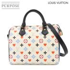 ショッピングルイ・ヴィトン 未使用 展示品 ルイ ヴィトン LOUIS VUITTON ゲーム オン モノグラム スピーディ バンドリエール 25 ブロン ハンド バッグ M57466 90284811