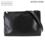 ボッテガ ヴェネタ BOTTEGA VENETA イントレッチオ ミラージュ ショルダー バッグ レザー ブラック シルバー 金具 90285391