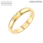 ルイヴィトン LOUIS VUITTON アリアンス ヴォルト ミュルティ #53 リング K18 YG イエローゴールド 750 Alliance Ring 90285602