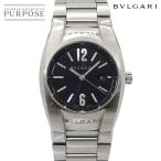 ブルガリ BVLGARI エルゴン EG30S レディース 腕時計 デイト ブラック クォーツ ウォッチ Elgon 90285895