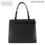 新品同様 ルイ ヴィトン LOUIS VUITTON エピ クロワゼット PM トート バッグ レザー ノワール ブラック M52492 Croisette 90286225