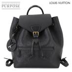 新品同様 ルイ ヴィトン LOUIS VUITTON モノグラム アンプラント モンスリ PM バックパック レザー ノワール M45205 RFID 90286409