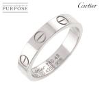 カルティエ Cartier ミニラブ #49 リング K18 WG ホワイトゴールド 750 指輪 Mini Love Ring 90286554