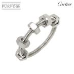 カルティエ Cartier エクル ドゥ #54 リング K18 WG ホワイトゴールド 750 指輪 Ecrou de Ring 90286790