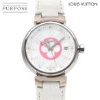 ルイ ヴィトン LOUIS VUITTON タンブール QA008 レディース 腕時計 日本限定 ホワイト クォーツ ウォッチ Tambour 90288575