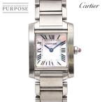 カルティエ Cartier タンクフランセーズSM W51028Q3 レディース 腕時計 ピンクシェル クォーツ ウォッチ Tank Francaise 90288671