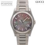 グッチ GUCCI パンテオン 115.4 ボーイズ 腕時計 デイト ブラックシェル クォーツ ウォッチ Pantheon 90288679