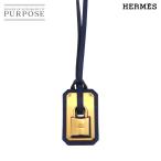 ショッピングHERMES 未使用 展示品 エルメス HERMES オーケリー GM ネックレス スイフト ブルーサフィール カデナ モチーフ Z刻印 90289128