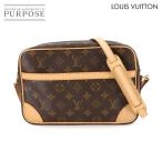 新品同様 ルイ ヴィトン LOUIS VUITTON モノグラム トロカデロ 27 ショルダー バッグ ブラウン M51274 Trocadero 90289188