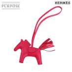 未使用 展示品 エルメス HERMES ロデオ PM バッグ チャーム アニューミロ ローズメキシコ Y刻印 Rodeo PM 90289908