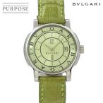 ブルガリ BVLGARI ソロテンポ ST29S レディース 腕時計 デイト グリーン クォーツ ウォッチ Solo tempo 90290046