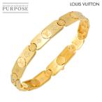 ルイ ヴィトン LOUIS VUITTON レ ガストン 16.5cm ブレスレット K18 YG イエローゴールド 750 Bracelet 90290506