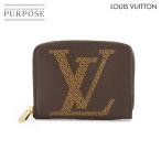未使用 展示品 ルイ ヴィトン LOUIS VUITTON モノグラム ジャイアント ジッピー コインパース コインケース ブラウン M69354 90290835
