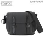 未使用 展示品 ルイ ヴィトン LOUIS VUITTON クリストファー メッセンジャー ショルダー バッグ トリヨンレザー ノワール M58476 90291479