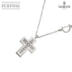 ダミアーニ DAMIANI ベルエポック ミニ ダイヤ ネックレス 45cm K18 WG 750 クロス Belle Epoque Necklace【証明書付き】 90291536