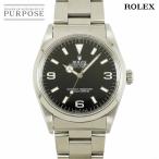 ロレックス ROLEX エクスプローラー1 14270 U番 メンズ 腕時計 ブラック オートマ 自動巻き ウォッチ Explorer 1 90291640