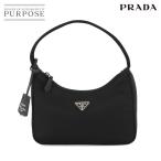 未使用 展示品 プラダ PRADA Re-Edition 2000 ミニバッグ ハンド バッグ ナイロン ネロ ブラック 1NE515 Hand Bag 90292745