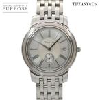 ティファニー TIFFANY&amp;Co. マークラウンド メンズ 腕時計 デイト シルバー クォーツ ウォッチ Markround 90293792