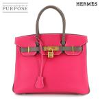 未使用 展示品 エルメス HERMES バーキン30 パーソナル SPO ハンド バッグ エプソン ローズティリアン エトゥープ X刻印 90294478