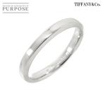 ショッピングティファニー ティファニー TIFFANY&Co. フォーエバー 16号 リング 幅3mm Pt プラチナ 指輪 Forever Ring 90294767
