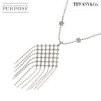 ショッピングティファニー ティファニー TIFFANY&Co. フリンジ ネックレス 45.5cm K18 WG ホワイトゴールド 750 Fringe Necklace 90294930