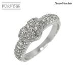 ポンテヴェキオ Ponte Vecchio 9号 リング ダイヤ 0.67ct K18 WG ホワイトゴールド 750 指輪 ハート Diamond Ring 90295914