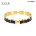  не использовался выставленный товар Hermes HERMESo лампа браслет вентилятор браслет Lizard черный Gold Olymp Bangle Fan 90296082