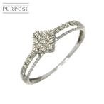リング 17号 ダイヤ 0.30ct K18 WG ホワイトゴールド 750 指輪 Diamond Ring 90296657