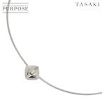 タサキ TASAKI ダイヤ 0.22ct ネックレス 41cm K18 WG ホワイトゴールド 750 田崎真珠 Diamond Necklace 90297328