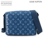 ショッピングルイ・ヴィトン 未使用 展示品　ルイ ヴィトン LOUIS VUITTON モノグラム ディストリクト PM NV3 ショルダー バッグ ブルー M23785 RFID 90298081