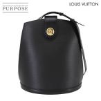 ショッピングルイ・ヴィトン 新品同様 ルイ ヴィトン LOUIS VUITTON エピ クリュニー ショルダー バッグ レザー ノワール M52252 ゴールド 金具 Cluny 90298099