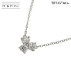 ティファニー TIFFANY&amp;CO. アリア ダイヤ 3P ネックレス 40cm Pt プラチナ Aria Diamond Necklace 90298259