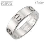 カルティエ Cartier ラブ #54 リング Pt プラチナ 指輪 Love Ring【証明書付き】 90298381