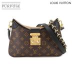 新品同様 ルイ ヴィトン LOUIS VUITTON モノグラム リバース LV トゥイニー ショルダー バッグ ブラウン M46659 RFID LV Twinny 90298488