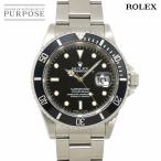 ロレックス ROLEX サブマリーナ デイト 16610 W番 メンズ 腕時計 ブラック オートマ 自動巻き ウォッチ Submariner 90298648