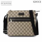 ショッピンググッチ 未使用 展示品 グッチ GUCCI GGスプリーム メッセンジャー ショルダー バッグ ベージュ ブラック 779865 Messenger Bag 90299375