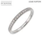 ルイ ヴィトン LOUIS VUITTON アリアンス エタニティ フル ダイヤ #47 リング K18 WG ホワイトゴールド 750 指輪 Diamond Ring 90299732