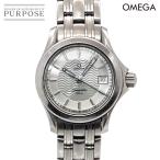 オメガ OMEGA シーマスター 120 2581 31 レディース 腕時計 デイト シルバー クォーツ ウォッチ Seamaster 90299887