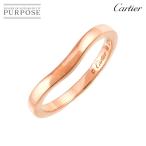カルティエ Cartier バレリーナ カーブ #48 リング K18 PG ピンクゴールド 750 指輪 Ballerine Ring【証明書付き】 90300198
