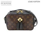 ルイ ヴィトン LOUIS VUITTON モノグラム サントンジュ ショルダー バッグ レザー ノワール M43555 Monogram Saintonge 90300309