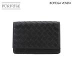  Bottega Veneta BOTTEGA VENETA сетка футляр для карточек кожа черный 174646 Card Case 90300345