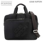 ショッピングVUITTON ルイ ヴィトン LOUIS VUITTON ダミエ ジェアン アソシエ GM ブリーフケース 2way ビジネス ショルダー バッグ ノワール 90300498
